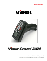 Videk VISIONSENSOR 2030 User manual