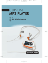 Silvercrest MP3 Sport-Clip 1000 User manual