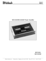 McIntosh MCC404/MCC404M User manual