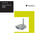 Motorola WE800G - Wireless EN Bridge User manual