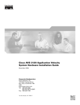Cisco Systems AVS 3120 User manual