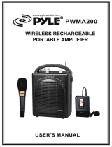 Pyle PWMA200 User manual