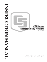 Campbell RF310, RF312, RF313 Narrowband Radios Owner's manual