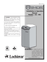 Lochinvar ARMOR AWN400PM Installation guide