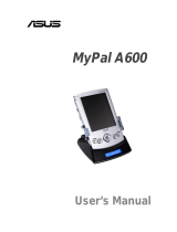 Asus MyPal A600 User manual