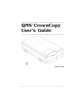 QMS CrownCopy User manual