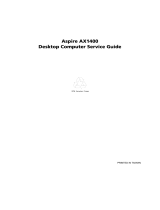 Aspire Digital AX1400 User manual