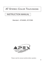 Apex Digital AT2708S, AT2408S User manual