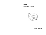 Argox OS-214 plus User manual