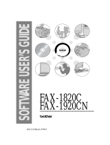 Brother FAX-1920CN User guide