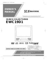 Emerson EWC19D1 User manual