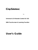 Crisp Solutions UC-515 User manual