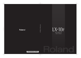 Roland LX-10F User manual