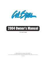 Cal Flame Portable Spa Owner's manual