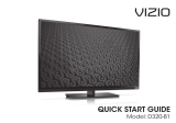 Vizio D320-B1 User manual