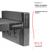 MGE UPS Systems 3000 XL User manual