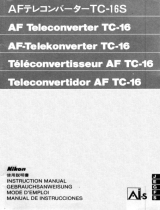 Nikon AI-S TC-16/ TC-16S User manual