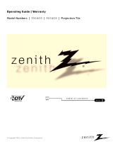 Zenith R60V26 User manual