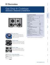 Electrolux 30 GAS COOKTOP User manual