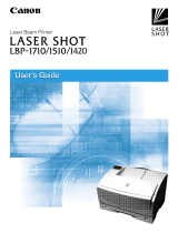 Canon LBP-1710 User manual