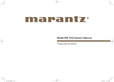Marantz PM-11S3 User manual