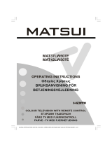 Matsui MAT42LW507E User manual