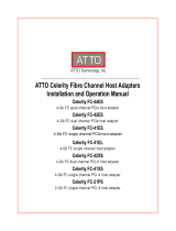 ATTO Technology FC-44ES, FC-42ES, FC-41ES, FC-41EL, FC-42XS, FC-41XS, FC-21PS User manual