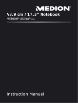 Medion AKOYA E722x/P762x Notebook User manual