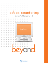 Beyond icebox countertop User manual