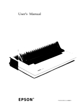 Epson LQ-1050 User manual