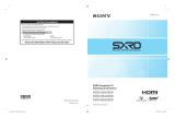 Sony KDS-60A2020 User manual