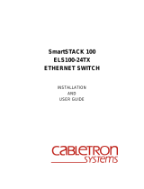 Cabletron Systems SmartSTACK 100 ELS100-24TX User manual