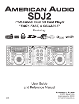 ADJ SDJ2 User manual