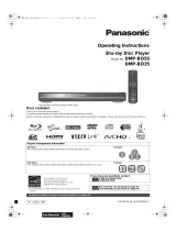Panasonic DMP-BD35 User manual