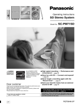 Panasonic SCPM71SD User manual