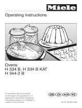 Miele H 344-2 B User manual