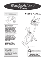 Reebok Fitness RBEX69740 User manual