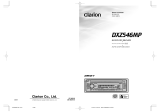 Clarion DXZ546MP User manual