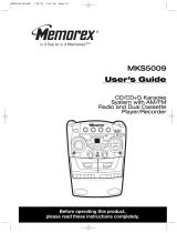 Memorex MB2186A - MB Microcassette Dictaphone User manual