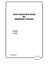 Ariston 7 Cuochi User manual