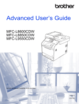 Brother MFC-L8850CDW User guide