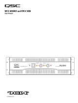 QSC RMX4050HD (D) User manual