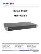 Minicom Advanced Systems 116 IP User manual