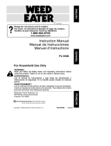 Weed Eater FL1500 User manual