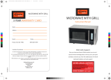Delta Kitchen Microwave Oven MD 14482 User manual