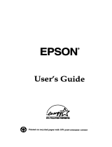 Epson ActionPC 7300 User manual
