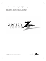 Zenith LHS-C245W Owner's manual