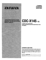 Aiwa CDC-X145 User manual