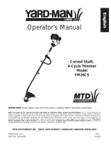 MTD YM26CS User manual