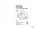 Craftsman 172.10855 User manual
